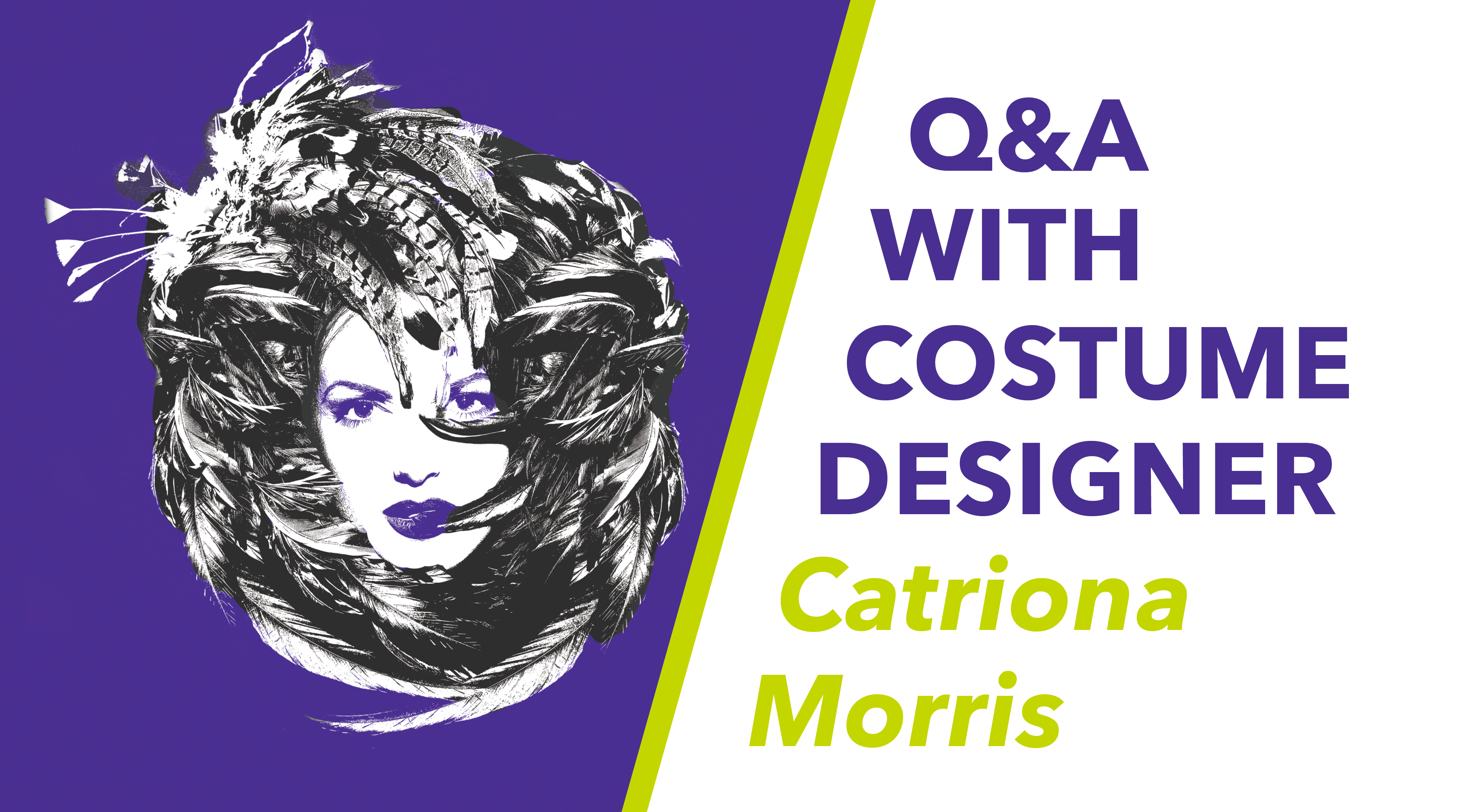 Q&A with Catriona Morris Digital Graphic Header